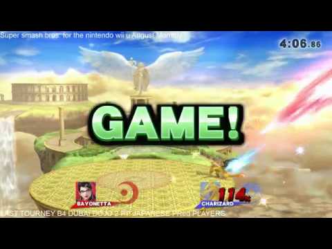 SSB4 Aug 2017: Snick (Bayonetta) vs Lord Snackington (Charizard) - LF