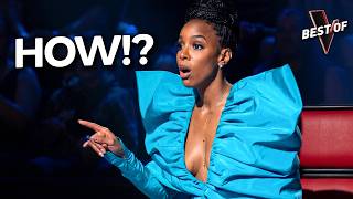 SINGERS Who Did Something Coaches Had NEVER Seen on The Voice | Top 5