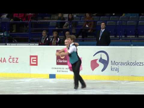 15 R. PARSONS / M. PARSONS (USA) - ISU JGP Czech Skate 2013 Junior Ice Dance Short Dance