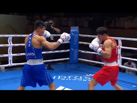QF 63.5kg KHASMETOV Maksud 🇦🇿 vs LIVAZA Omar 🇰🇬  | IBA 2025 Men’s WBCHs