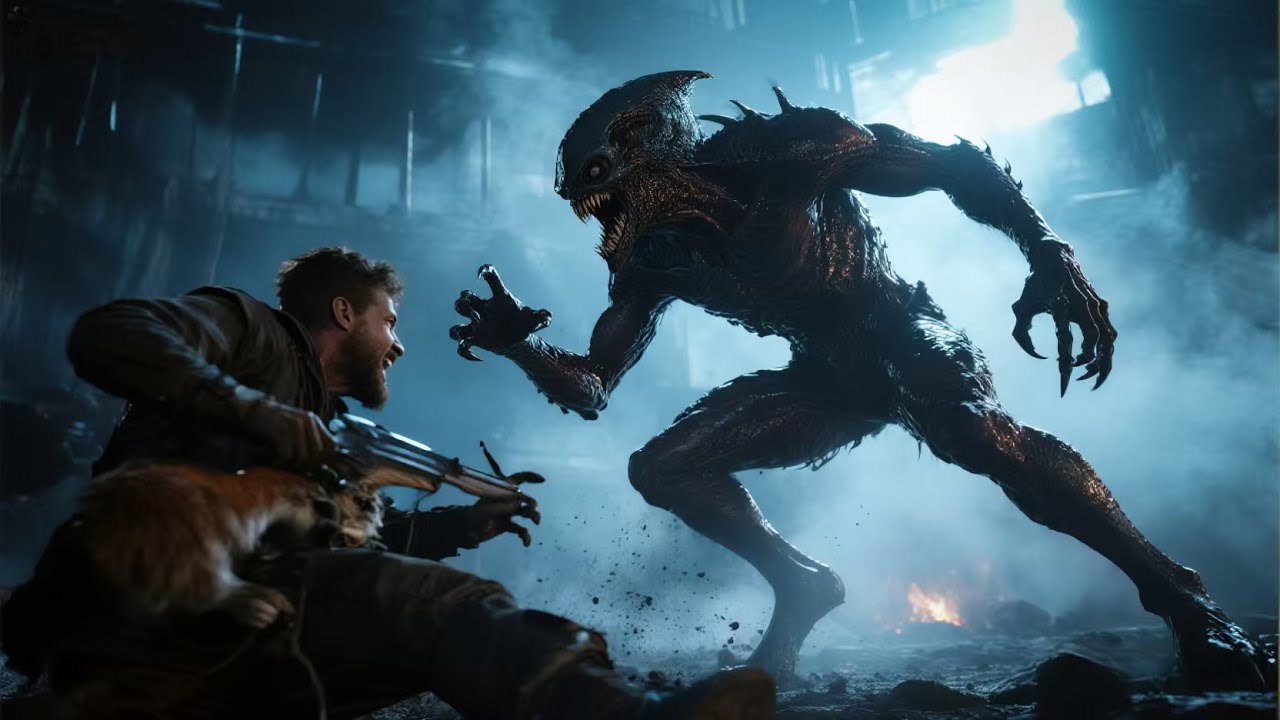 【MULTISUB】【悬疑冒险】地梟脫下人皮暴露真身，與獵人大戰。#恐怖 #懸疑 #驚悚 #迪麗熱巴 #梟起青壤