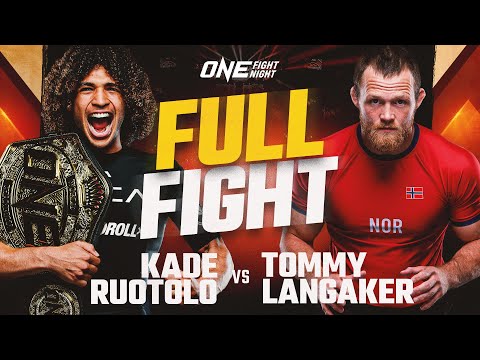 Kade Ruotolo vs Tommy Langaker full fight
