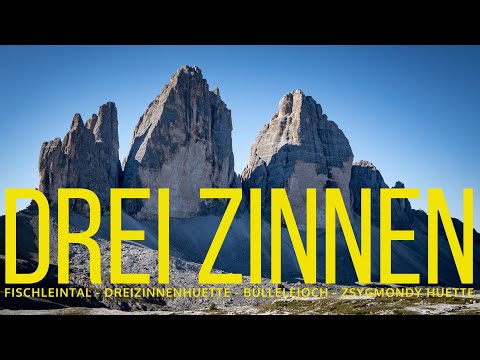 🇮🇹 DREI ZINNEN - 28 km Wanderung über Sexten Fischleintal Büllelejoch Tre Cime Di Lavaredo Dolomiten