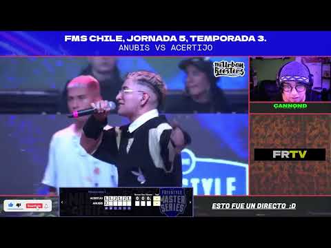 ¡NO SUBESTIMEN A LOS ASCENDIDOS!. REACCIONANDO A ACERTIJO VS ANUBIS, FMS CHILE, JORNADA 4, TEMP 5.