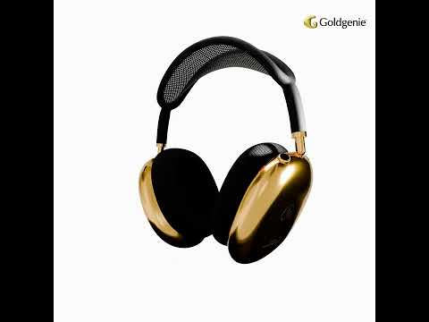 24K Gold Apple AirPods Max Range | Luxury Gold AirPods by Goldgenie®