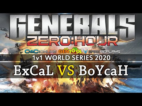 Generals Zero Hour 1v1 ExCaL VS BoYcaH - WORLD SERIES 2020 - GRAND FINAL
