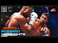 KNOCKOUT CHAOS | Anthony Joshua vs. Francis Ngannou Fight Highlights