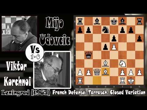 A Wrench in the French - Viktor Korchnoi vs Mijo Udovcic | Chess Game