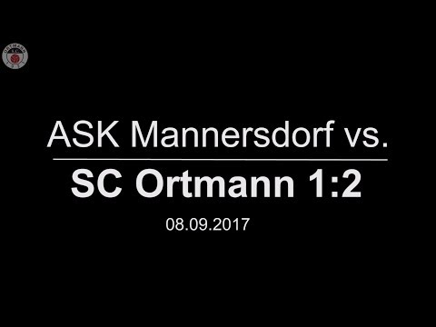 ASK Mannersdorf vs. SC Ortmann (08.09.2017)