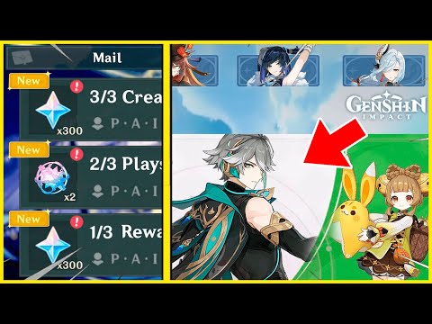 ¡BUENAS NOTICIAS los jugadores podrán VOLVER a RECLAMAR estas RECOMPENSAS en la 3.3 - Genshin Impact