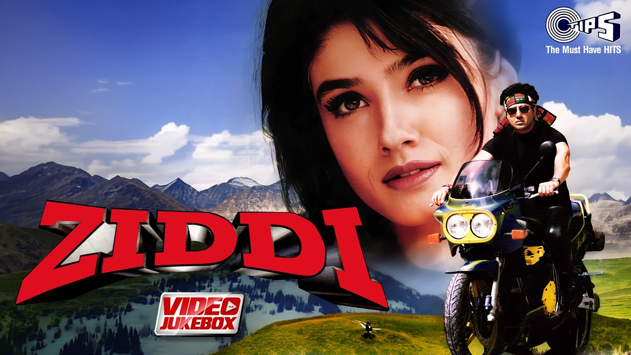 Ziddi Movie Songs - Video Jukebox | Sunny Deol, Raveena Tandon |Dilip Sen-Sameer Sen|90s Hindi Songs