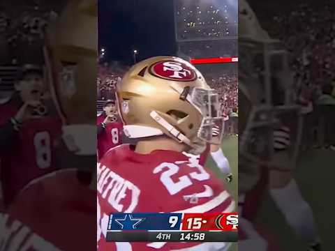 Christian McCaffrey logs 1st career NFL postseason rushing TD | January 22, 2023 | 49ers vs. Cowboys
