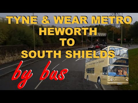 Tyne & Wear Metro : Replacement Bus : Heworth to South Shields