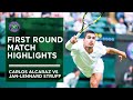 Carlos Alcaraz vs Jan-Lennard Struff | First Round Highlights | Wimbledon 2022