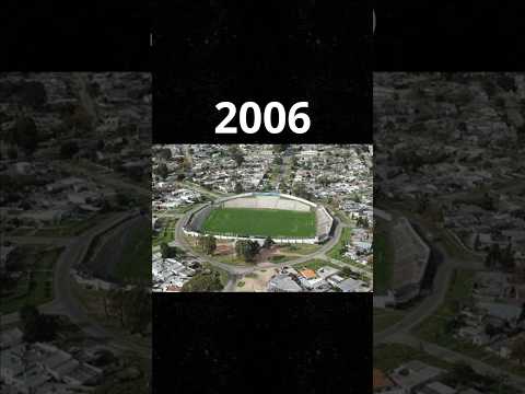 Evolucion del estadio jardines del hipodromo 1957-2026