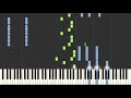 Inception - Time [Piano Tutorial Synthesia] (Patrik Pietschmann)