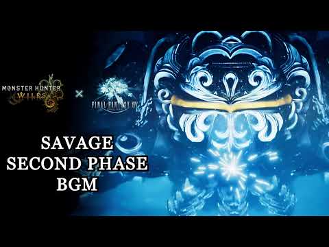 MHWilds x FFXIV Collab [OST] - Savage Second Phase BGM - Omega Planetes (Savage) Battle Theme [HQ]
