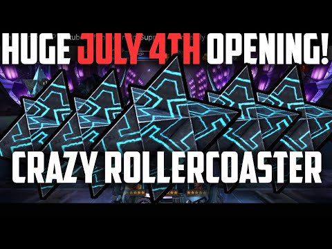 July 4th Crystal Opening - INSANE ROLLERCOASTER - Marvel Contest of Champions