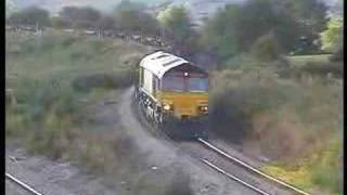 preview picture of video '66061 Bishton Flyover at Llandavenny, 03/10/2002'