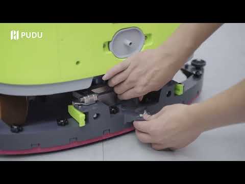 CC1 cleaning robot introduction -- first time set up-Pudu robotics