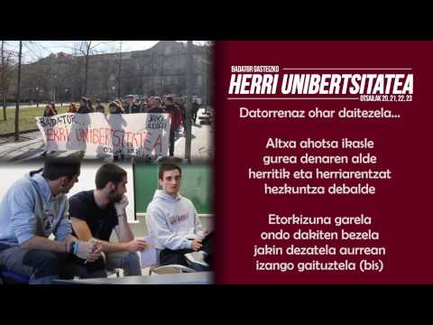 [Abestia] Badator Herri Unibertsitatea