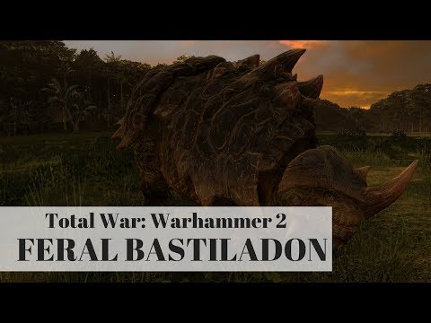 Total War: Warhammer 2 - Feral Bastiladon (Unit Model - Lizardmen)