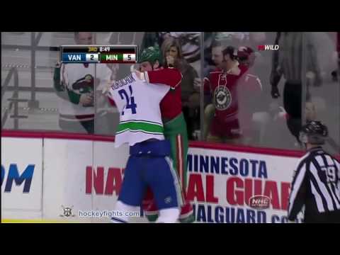 Darcy Hordichuk vs Derek Boogaard