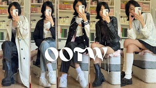 OOTW - 5days aesthetic outfits (pinterest&kfashion inspired!)