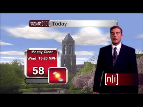 NewsLink Indiana Weather November 6, 2015   Balint Szalavari
