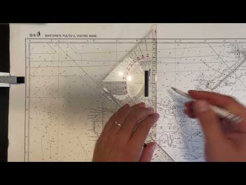 New nautical license exam - exercise 5.1.1-1 n°1 - currents - charting beyond 12 miles (2022)