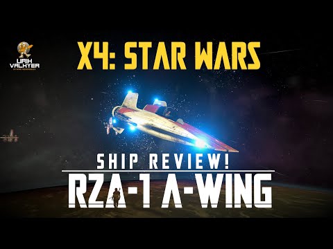 A-Wing Ship Review! X4: Star Wars Patch 0.53 | Urik