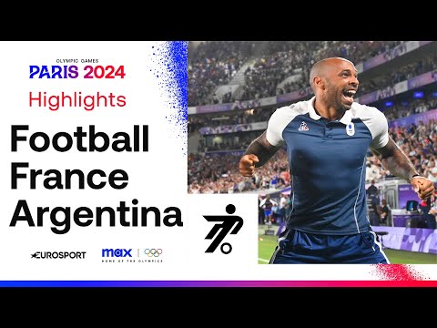 France 1-0 Argentina - Men's Quarter-Final Football Highlights | #Paris2024 #Olympics