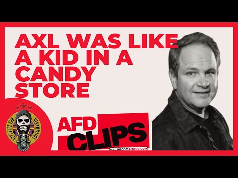 Eddie Trunk on why Axl Rose doesn't do many interviews and "Axl/DC" | AFD CLIPS