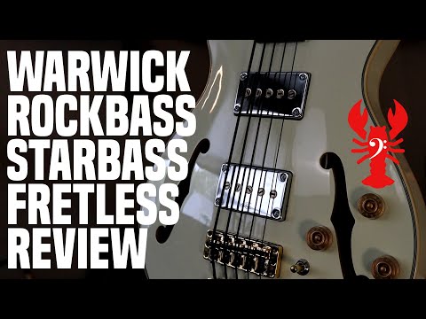 Warwick RockBass Star Bass, 4-String, Fretless - Solid Black High Polish image 11