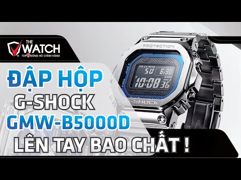 [REVIEW] ĐẬP HỘP ĐỒNG HỒ G-SHOCK GMW-B5000D-2DR | LÊN TAY BAO CHẤT !