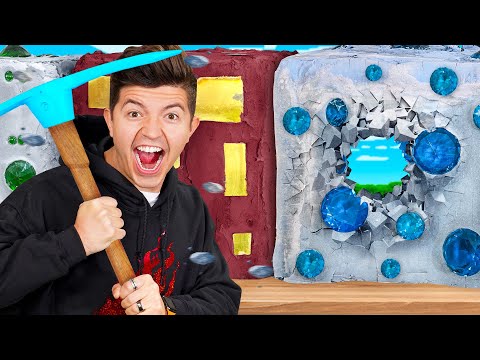 I Made Every ORE from Minecraft in Real Life!