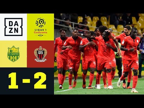 Nizza kann auch ohne Mario Balotelli: FC Nantes - OGC Nizza 1:2 | Ligue 1 | Highlights | DAZN