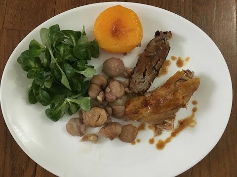 ❄[Recette de fête]❄ Pintade farcie aux marrons et raisins secs