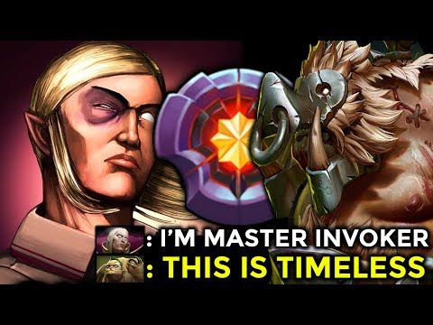 EPIC SMOKE HOOK!! Timeless Pudge Destroyed Master Tier Invoker - OMG 100% Mind Blowing| Genius Pudge