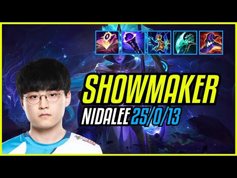 SHOWMAKER - NIDALEE vs RUMBLE JUNGLE - EUW CHALLENGER - PATCH 11.10