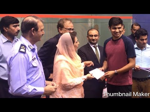 Receiving Prize From Minister Sports & Air Marshal | Islamabad Vlog