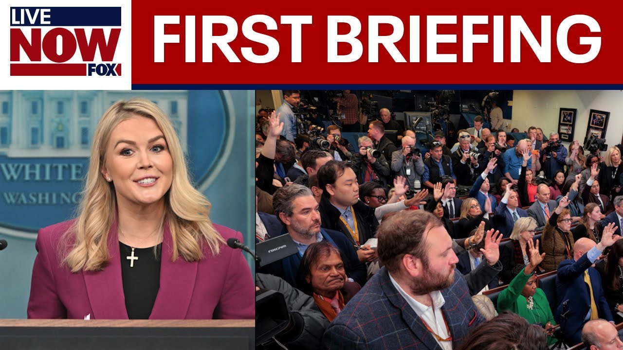 Full: Trump Press Secretary Karoline Leavitt holds first White House Briefing