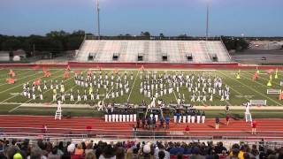 preview picture of video 'GHS Band - Burleson Showcase 10/4/2014'