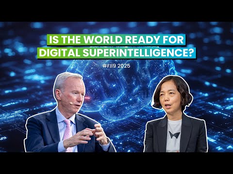What Happens When Digital Superintelligence Arrives? Dr. Fei-Fei Li & Dr. Eric Schmidt at FII9