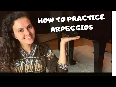 EFFECTIVE ways to PRACTICE ARPEGGIOS on the PIANO // Play ARPEGGIOS with EASE using simple exercises