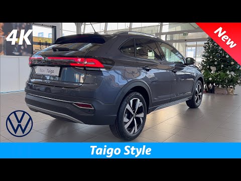VW Taigo Style 2022 - First FULL Review in 4K | Exterior - Interior, Cargo Space, PRICE