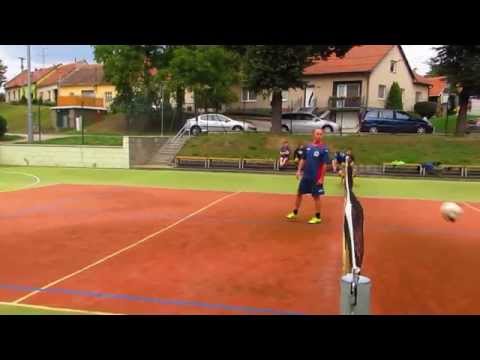 NOHEJBALOVÝ TURNAJ V DAMBOŘICÍCH - 5,9,2015 - o 3.místo Pasidum vs. Hovorany 2.set