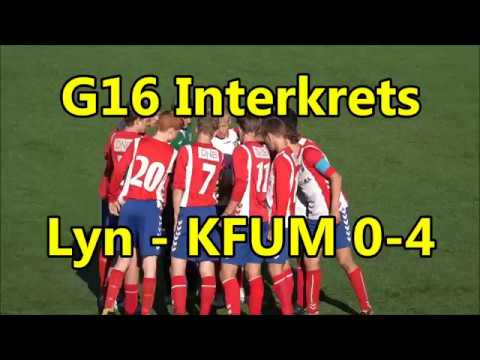 G16 Interkrets: Lyn - KFUM 0-4. Sammendrag