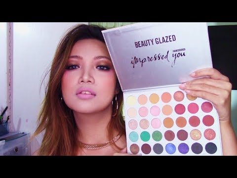 Beauty Glazed Impressed You Palette | Smokey Grunge Makeup Video