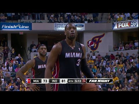 Dwyane Wade Full Highlights at Pacers (2013.12.10) - 17 Pts, 6 Assists
